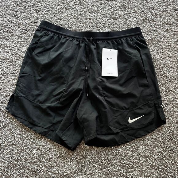 NEW Nike Flex Stride 5” Running Shorts Black Reflective Mens Sz S CJ5453-010 - Picture 1 of 6